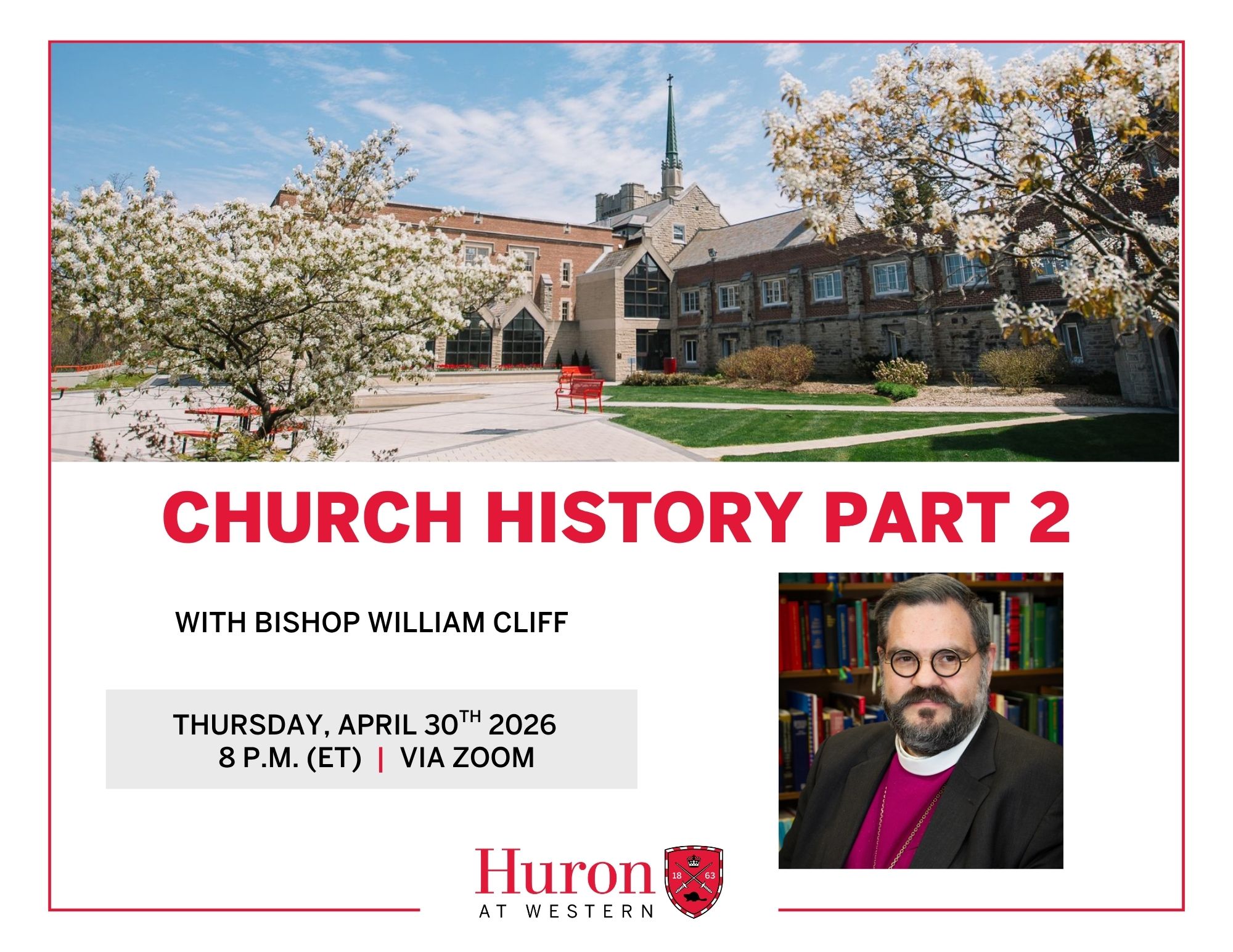 Course promotion  for Christian History....