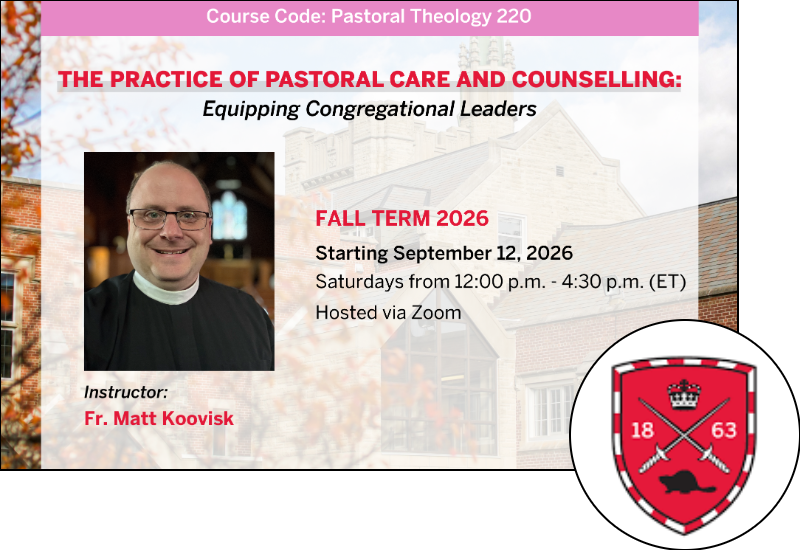 The Practice of Pastoral Care and Counselling